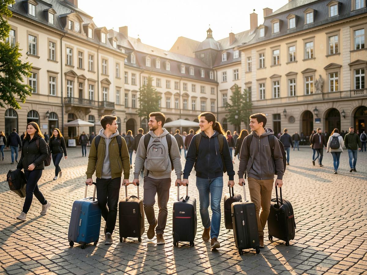 Students on international mobility